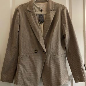 NEW Rachel Zoe Plaid Blazer